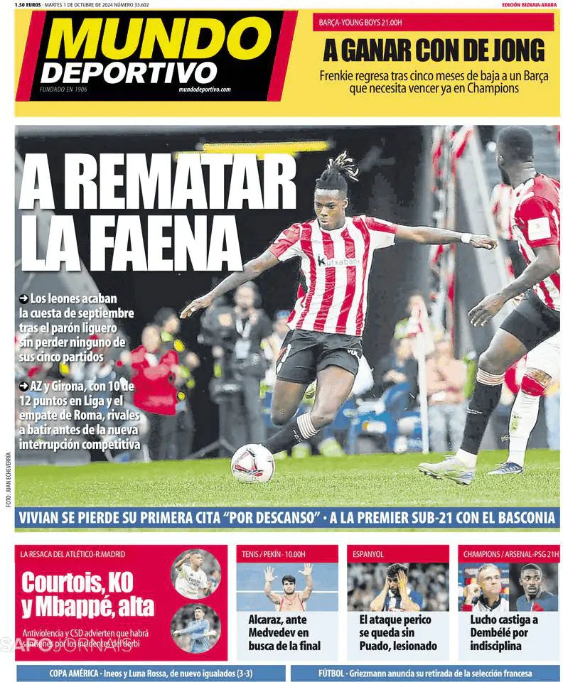 Capa Mundo Deportivo (Bizkaia-Araba)