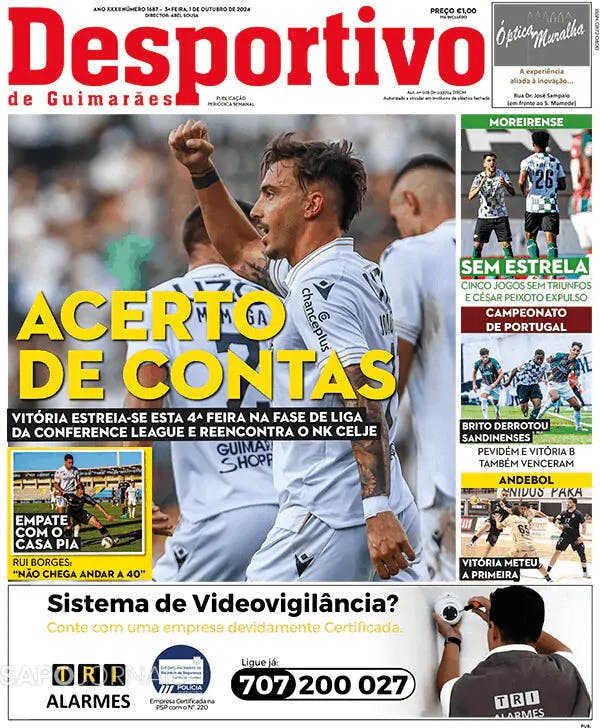 Capa Desportivo de Guimarães