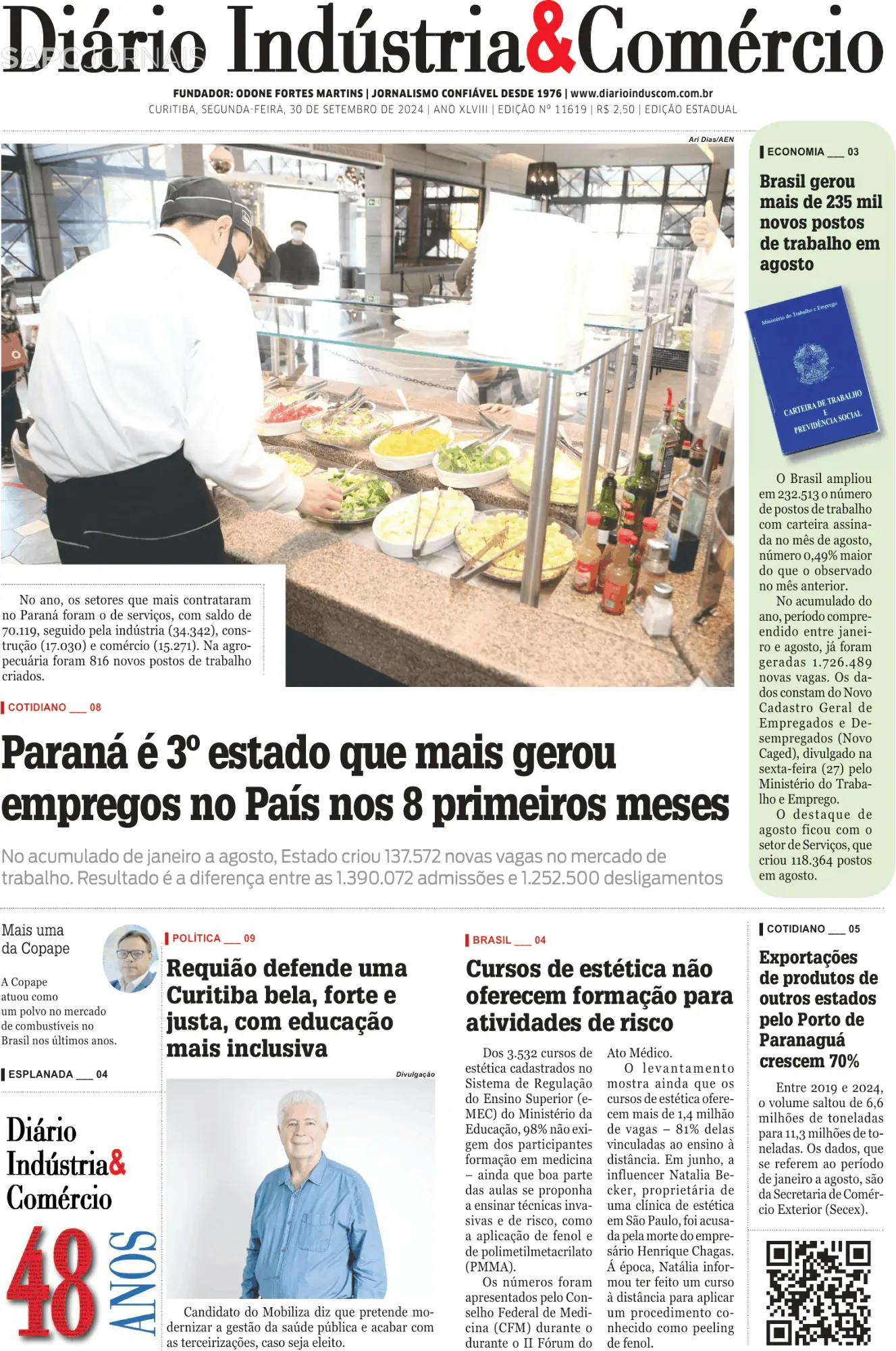 Capa Diário Indústria & Comércio