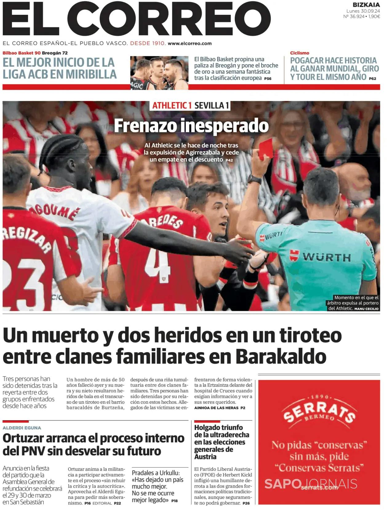 Capa El Correo Digital