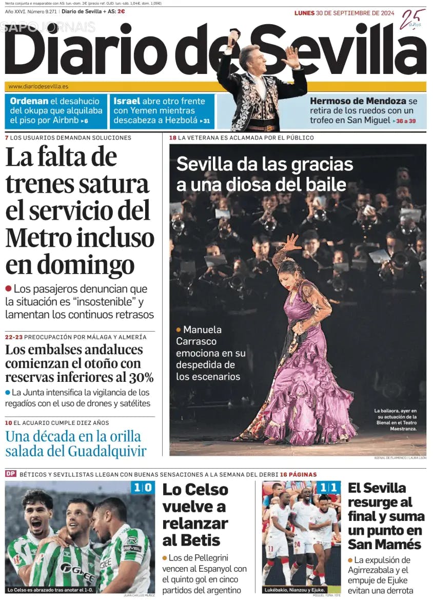 Capa Diario de Sevilla