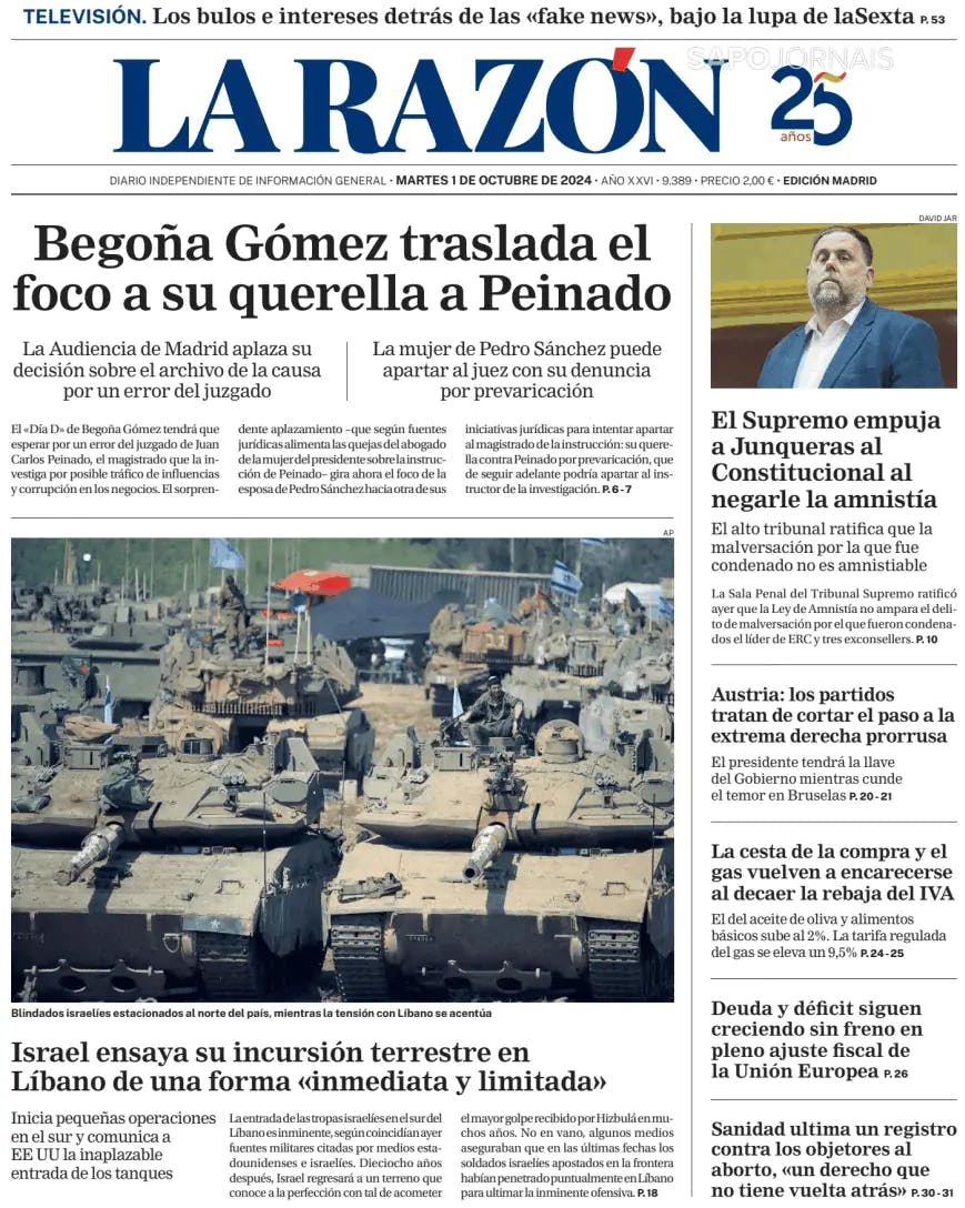 Capa La Razón