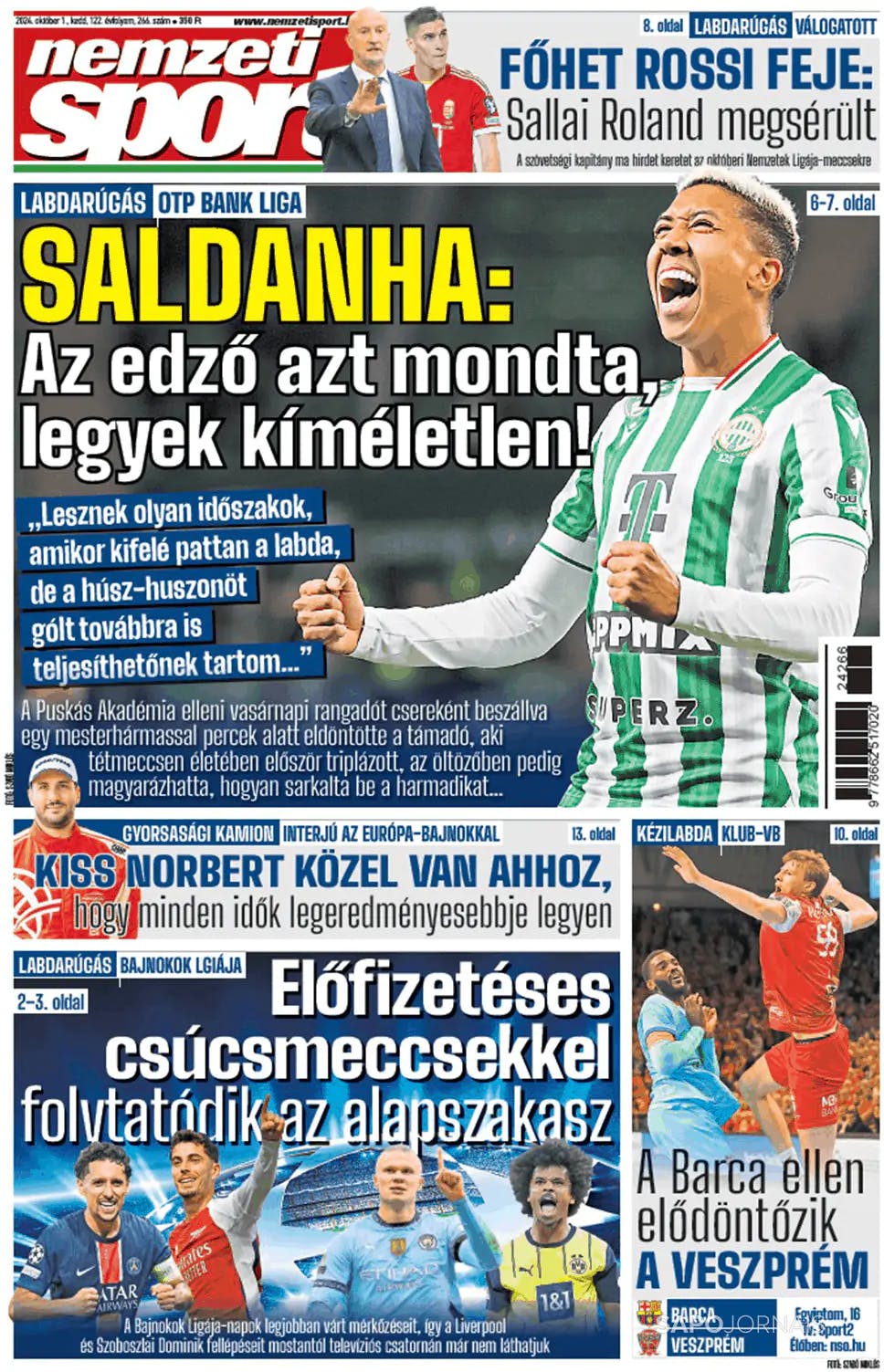 Capa Nemzeti Sport