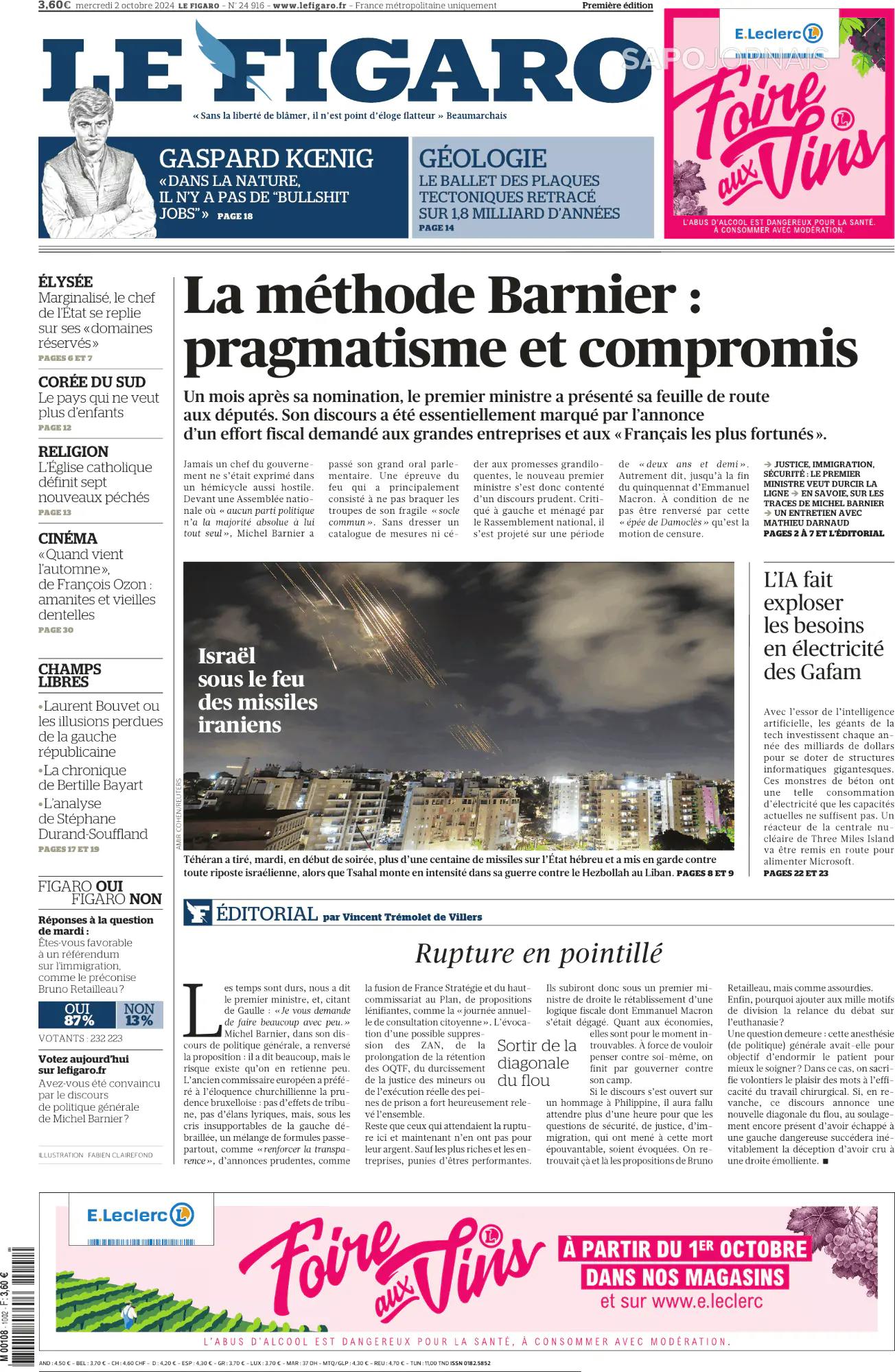 Capa Le Figaro