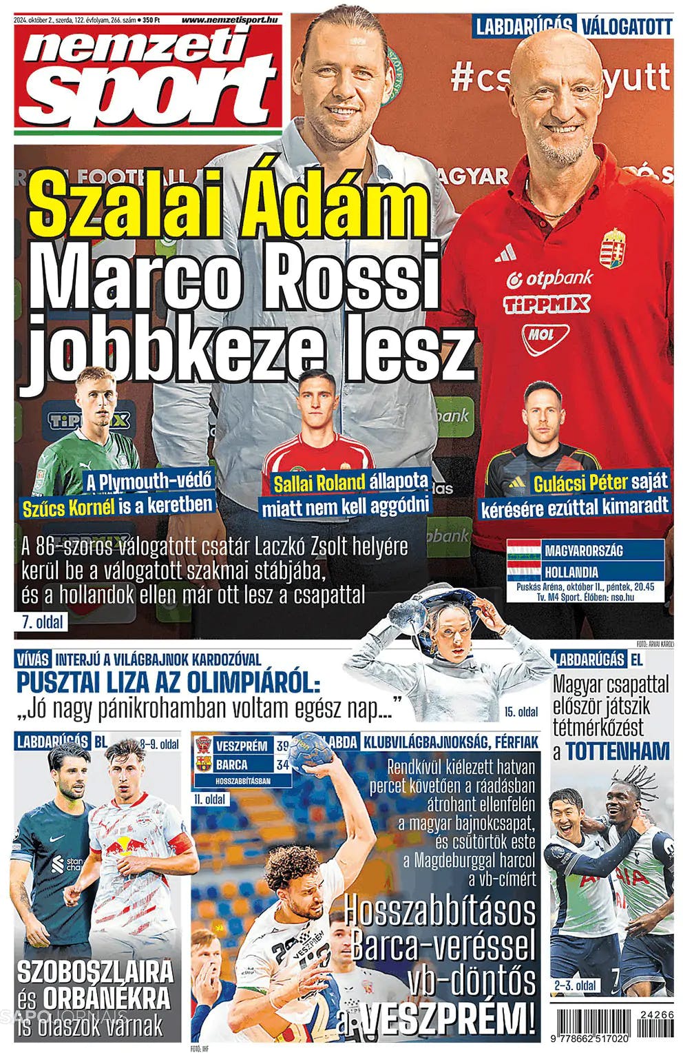 Capa Nemzeti Sport