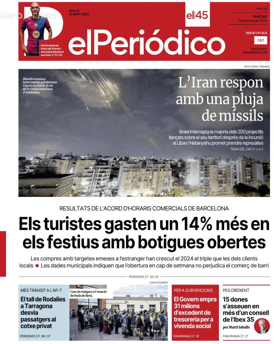 Capa El Periódico de Catalá