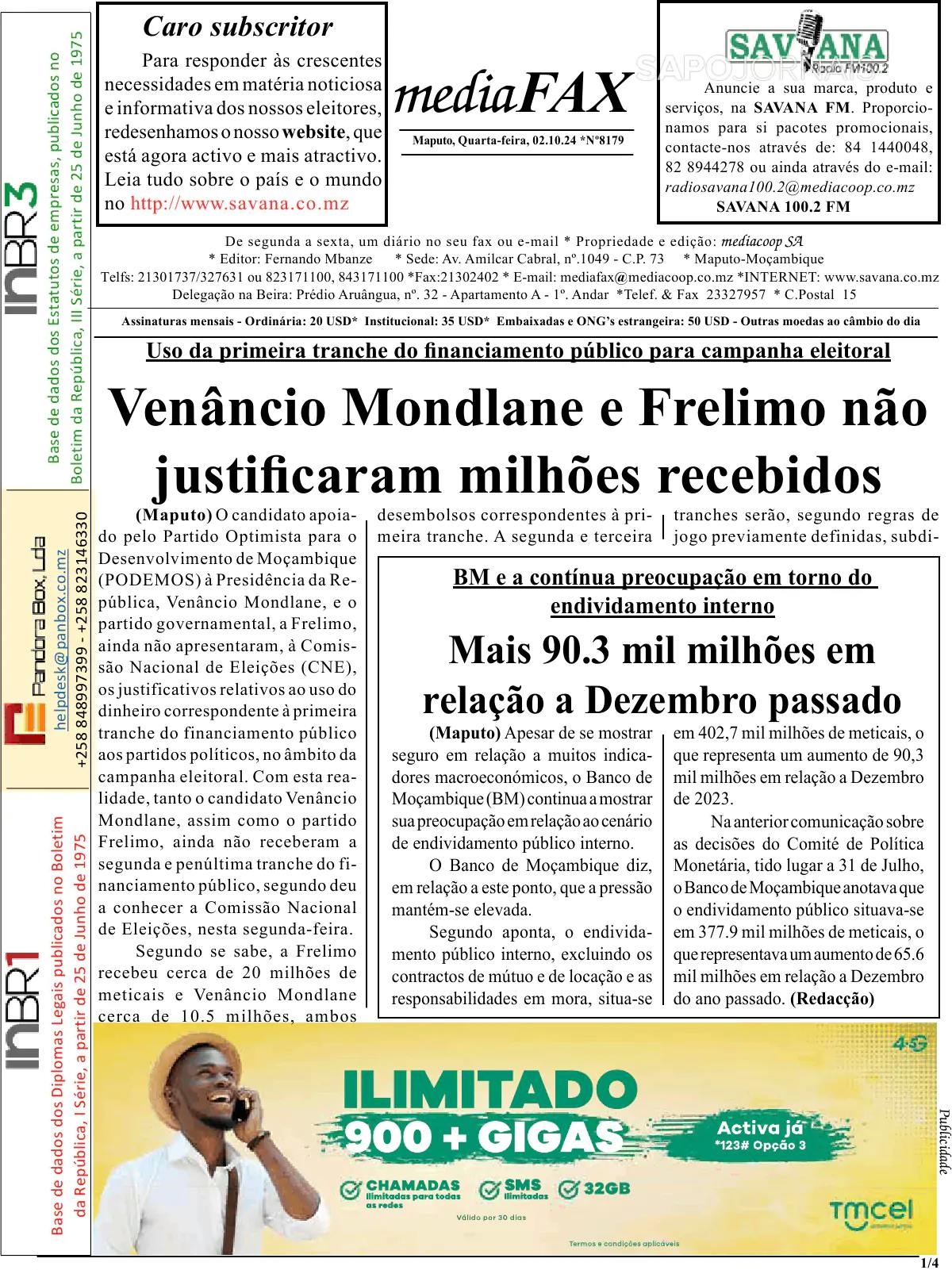 Capa Mediafax