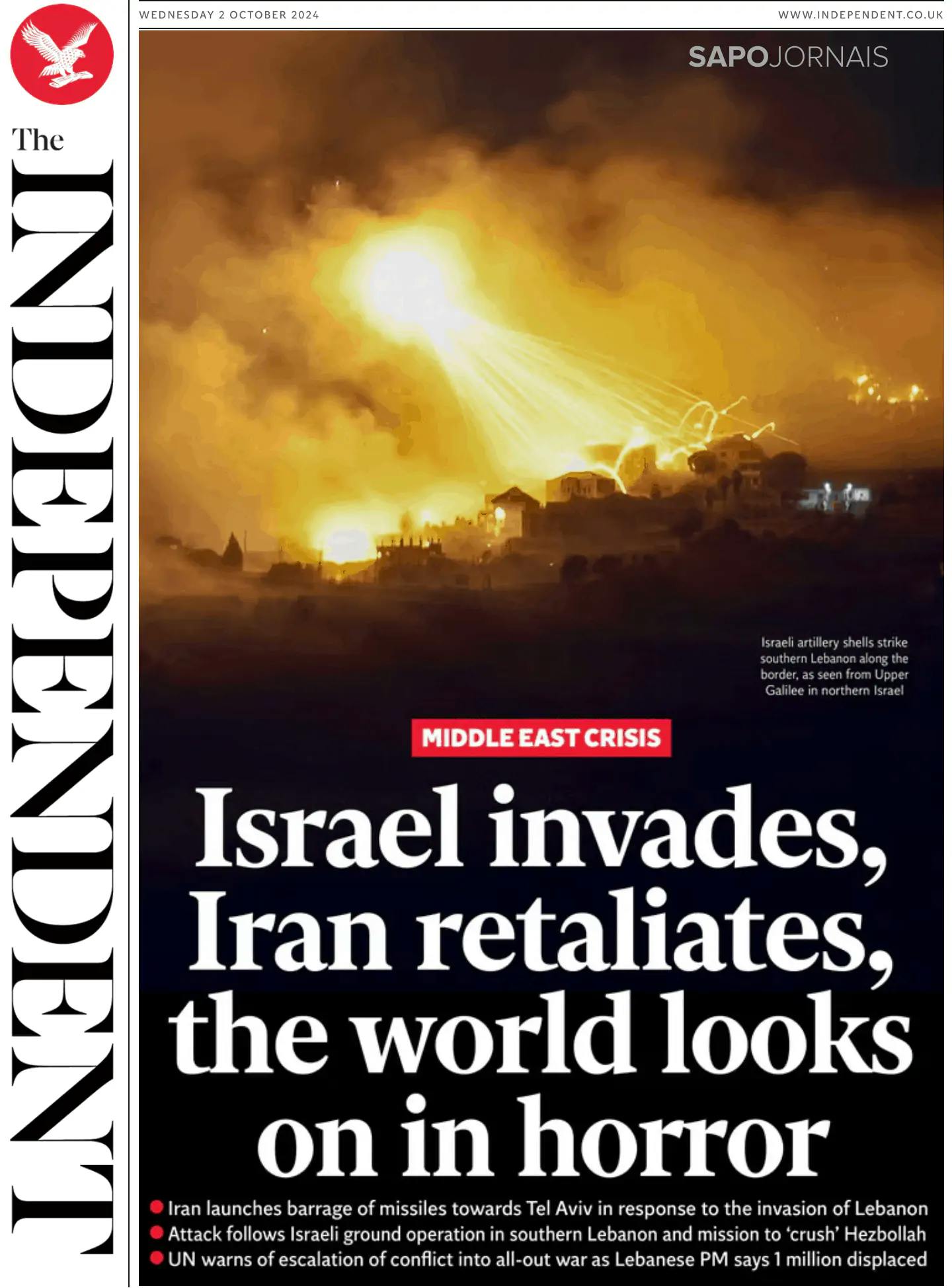 Capa The Independent