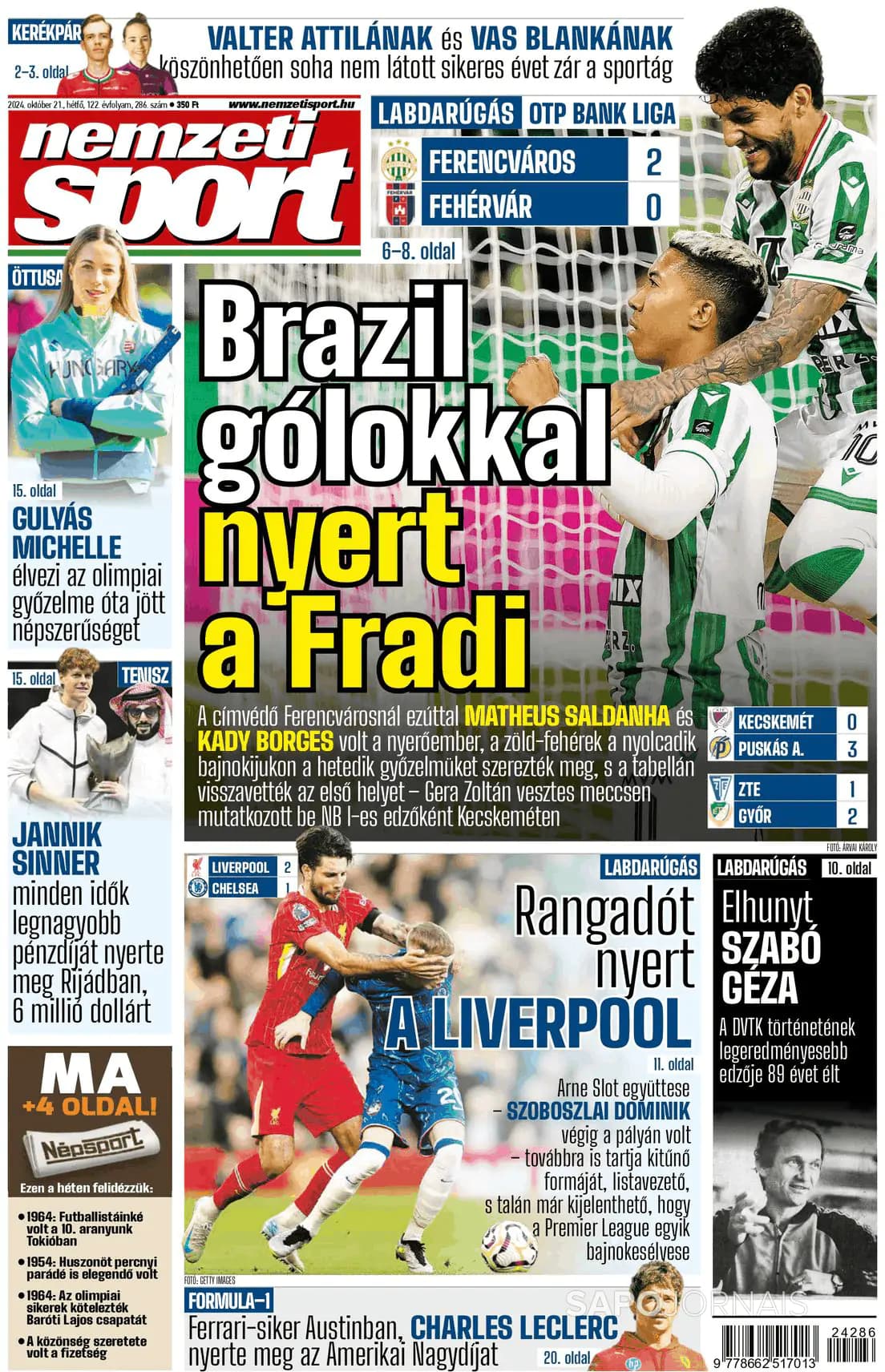 Capa Nemzeti Sport