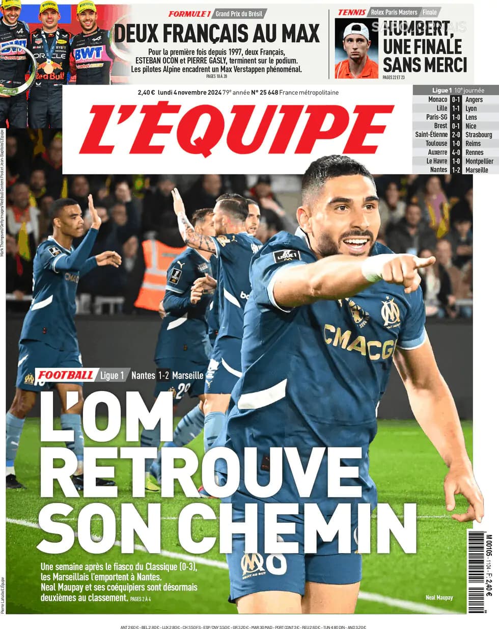 Capa L'Équipe