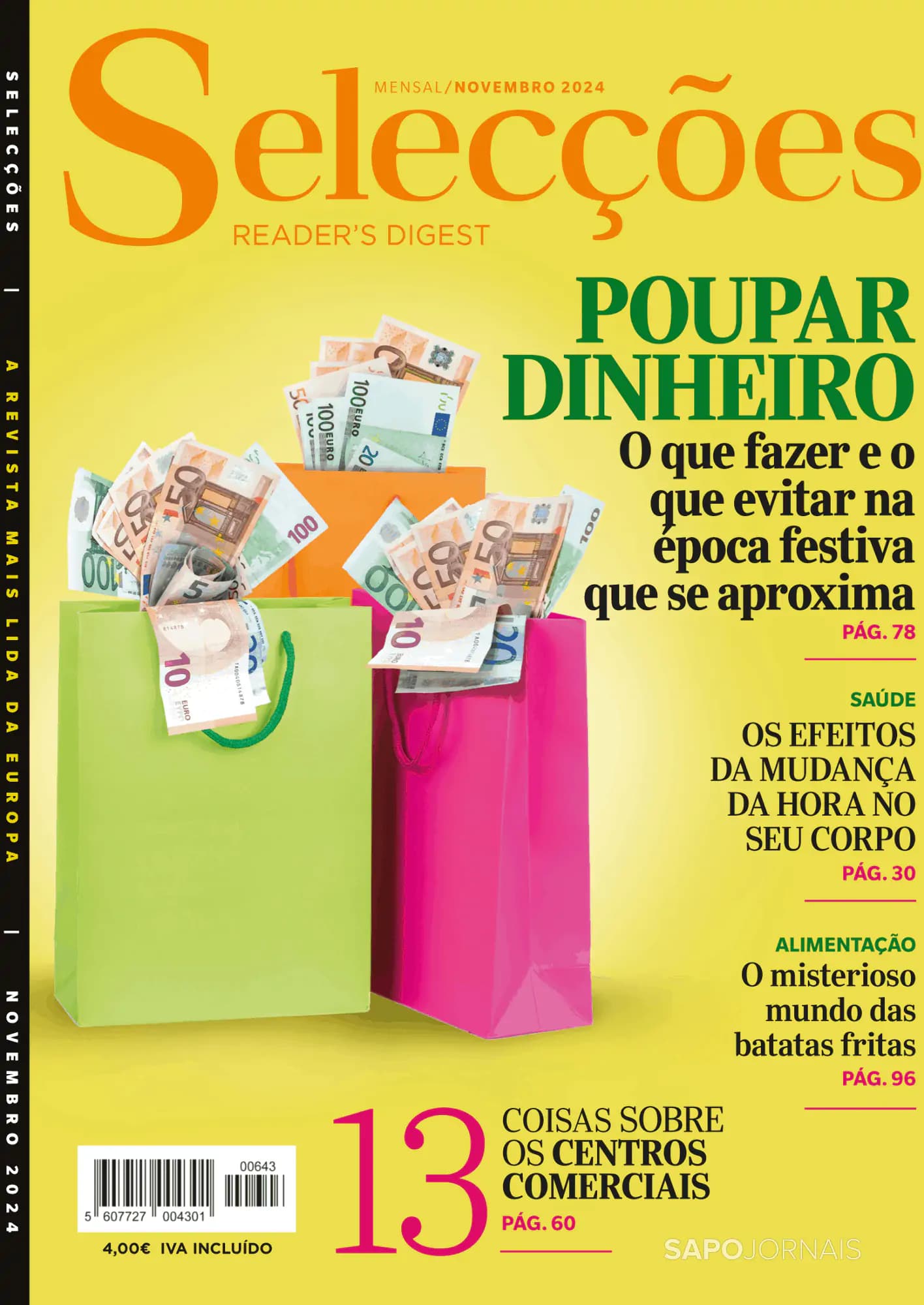 Capa Selecções do Reader's Digest