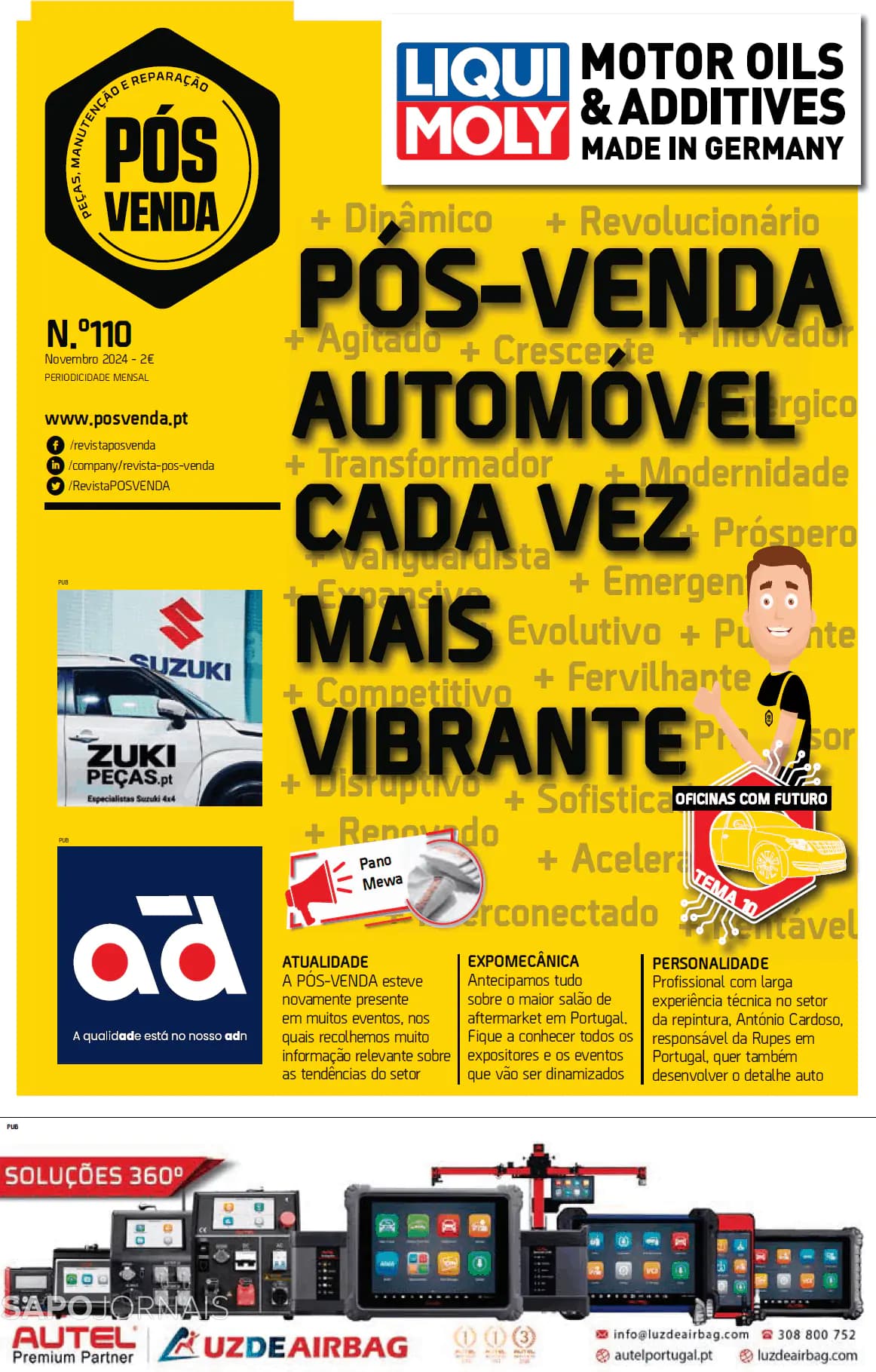 Capa Revista Pós-Venda