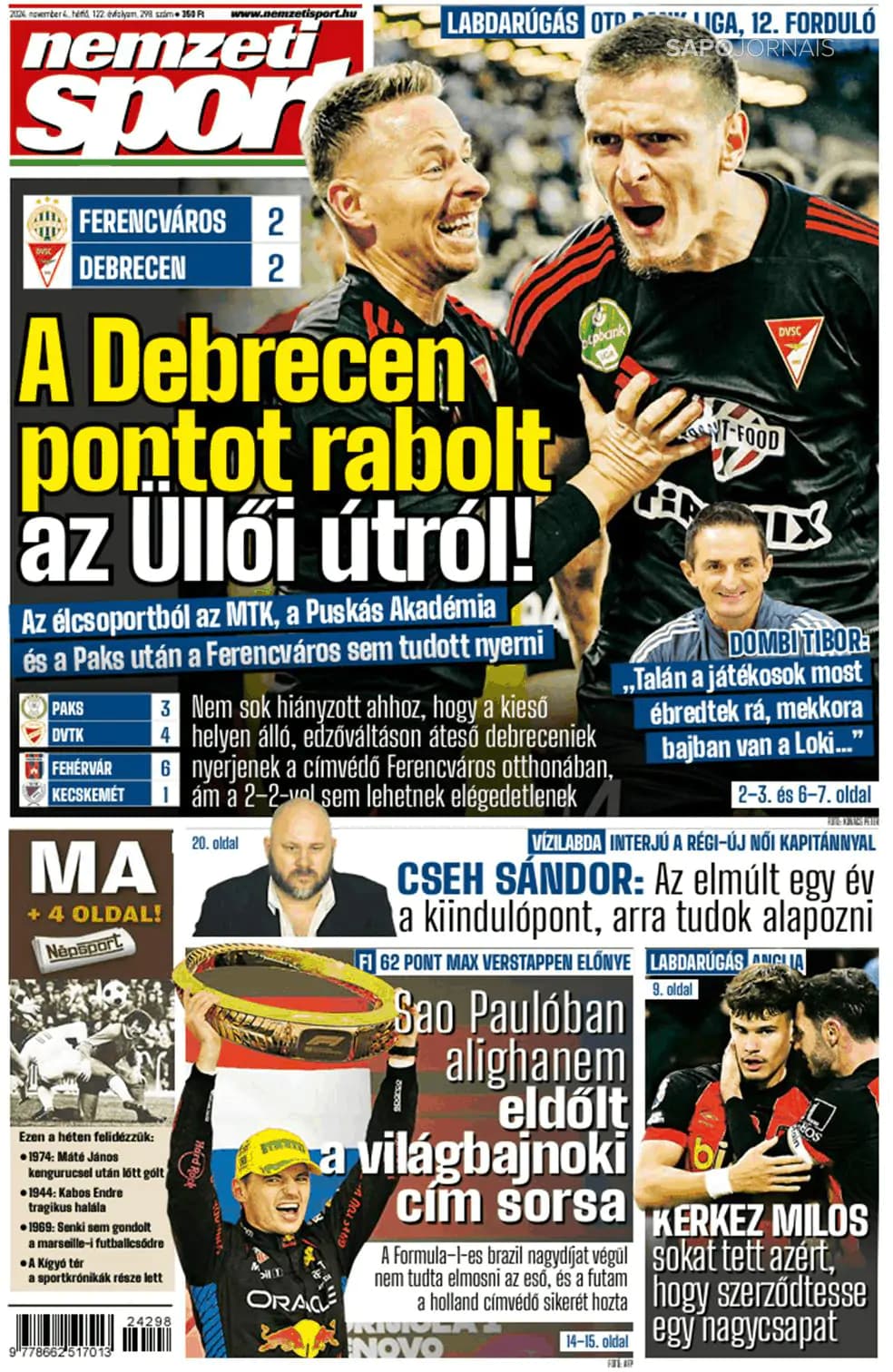 Capa Nemzeti Sport