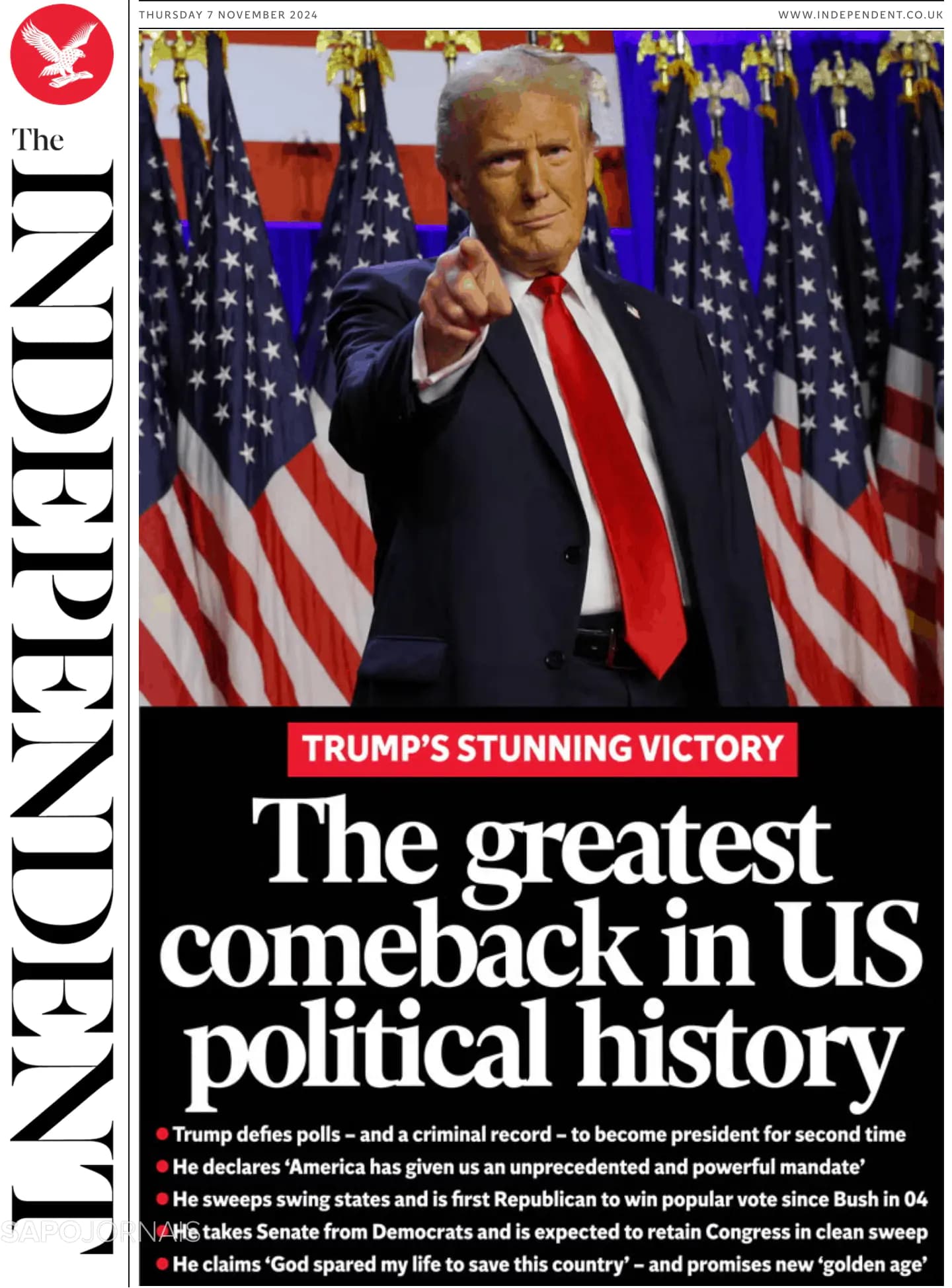 Capa The Independent