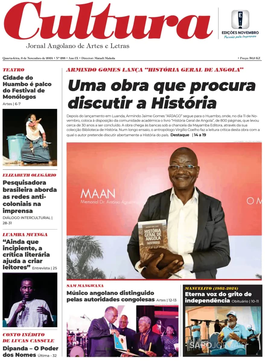 Capa Jornal Cultura