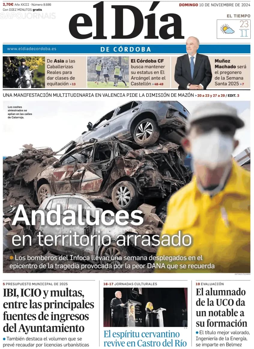 Capa El Día de Córdoba