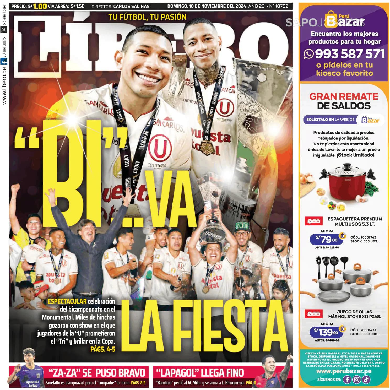 Capa Líbero