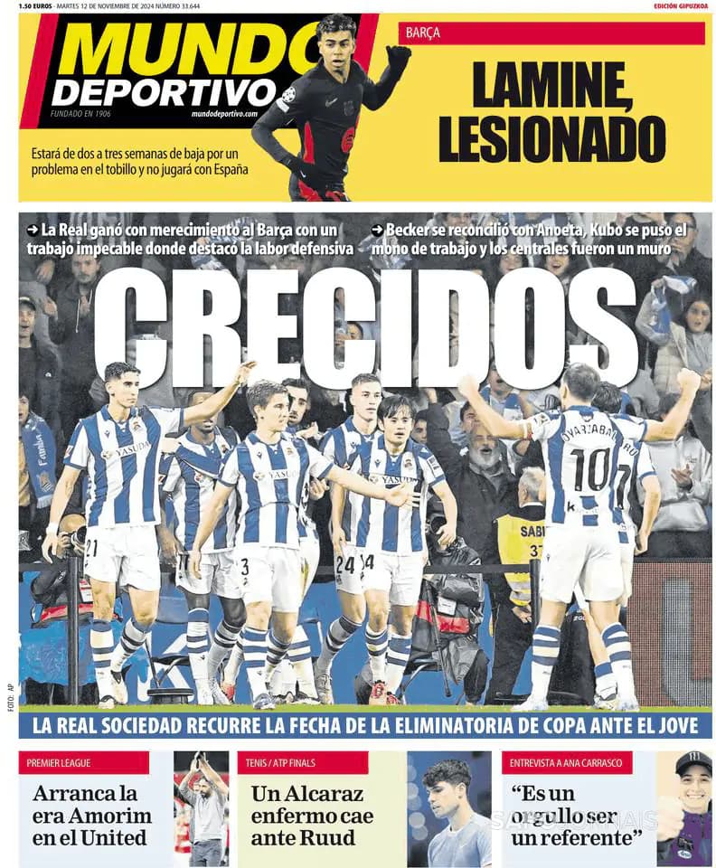 Capa Mundo Deportivo (Gipuzkoa)