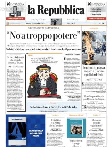 Capa La Repubblica