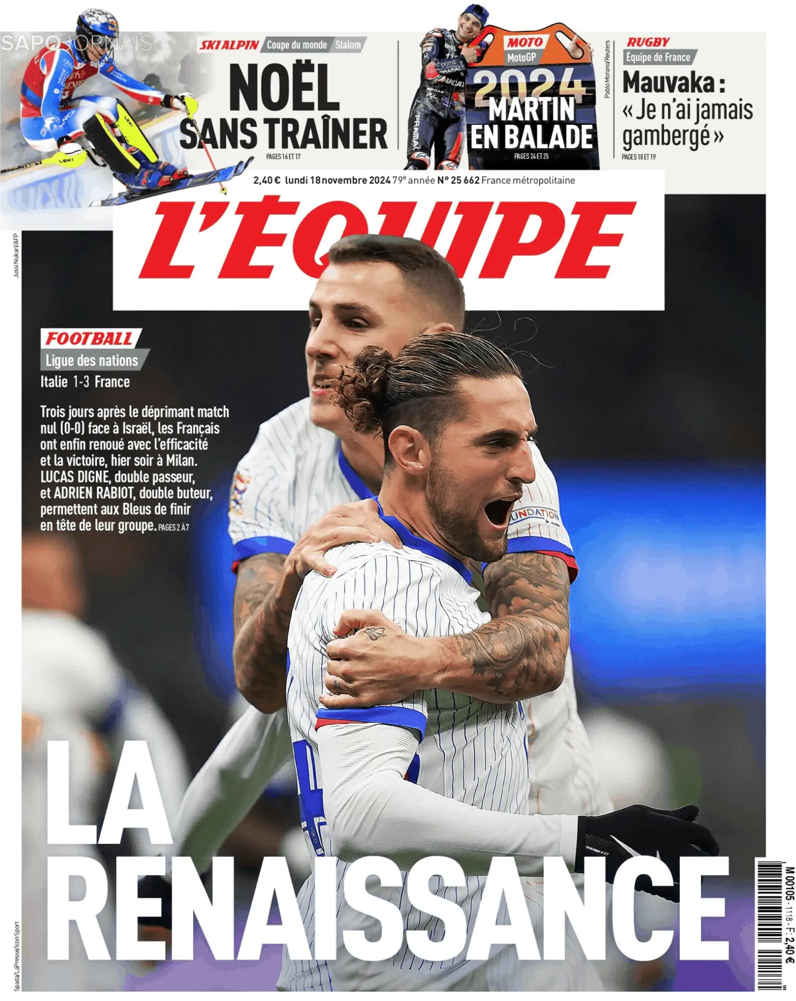 Capa L'Équipe