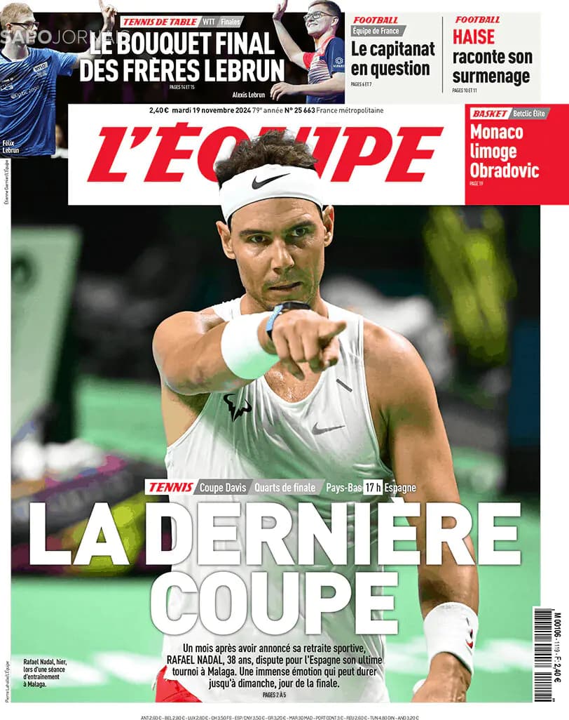 Capa L'Équipe