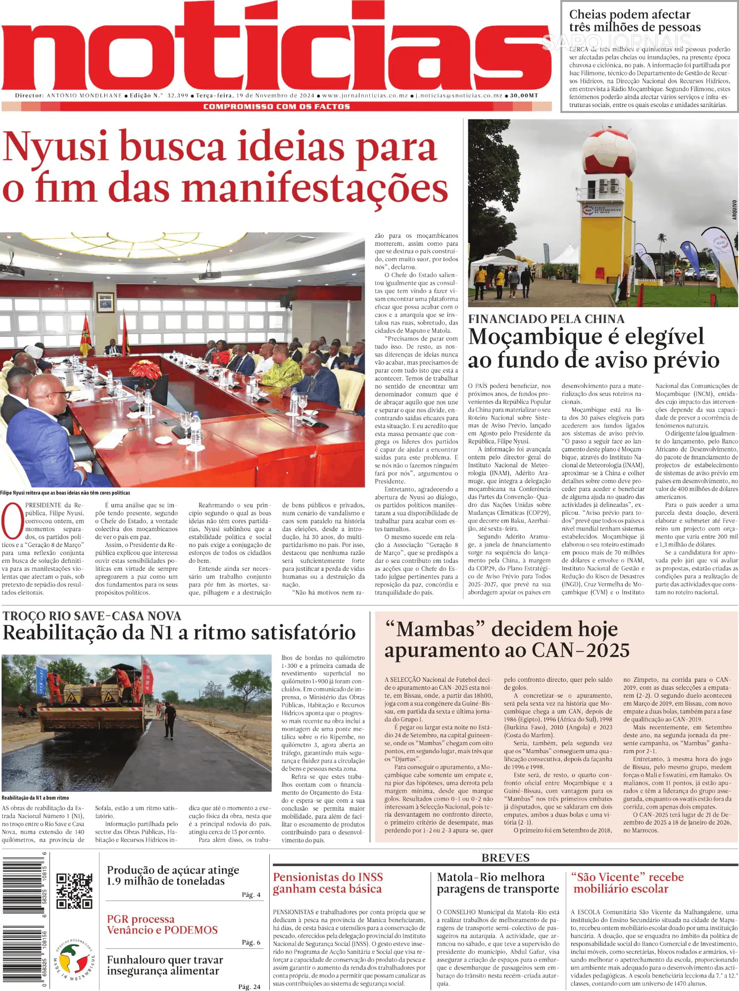 Capa Notícias