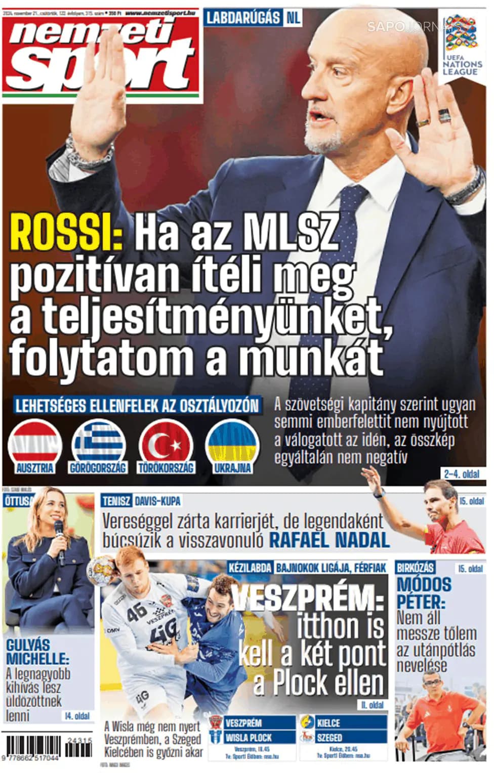 Capa Nemzeti Sport