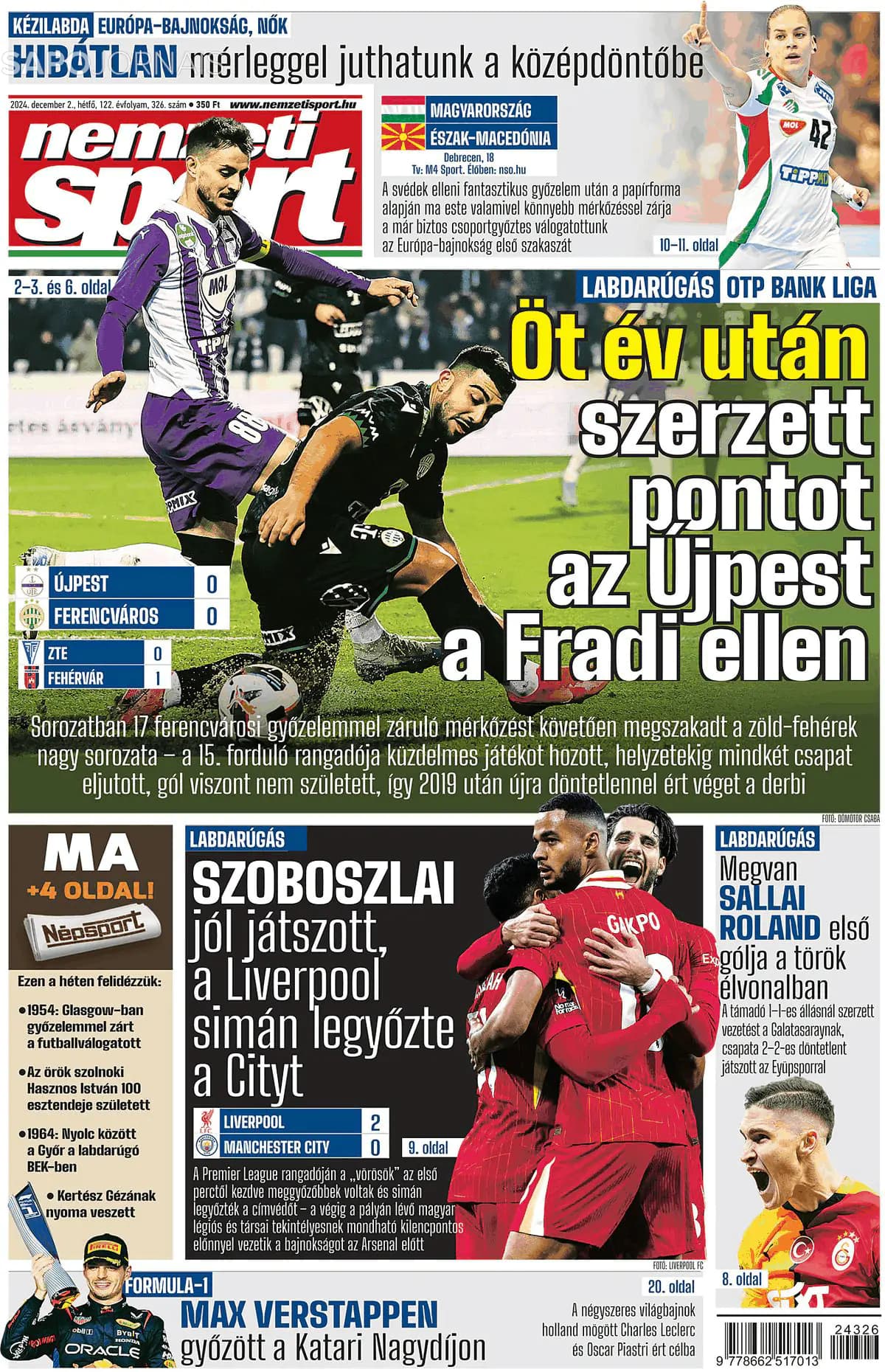 Capa Nemzeti Sport