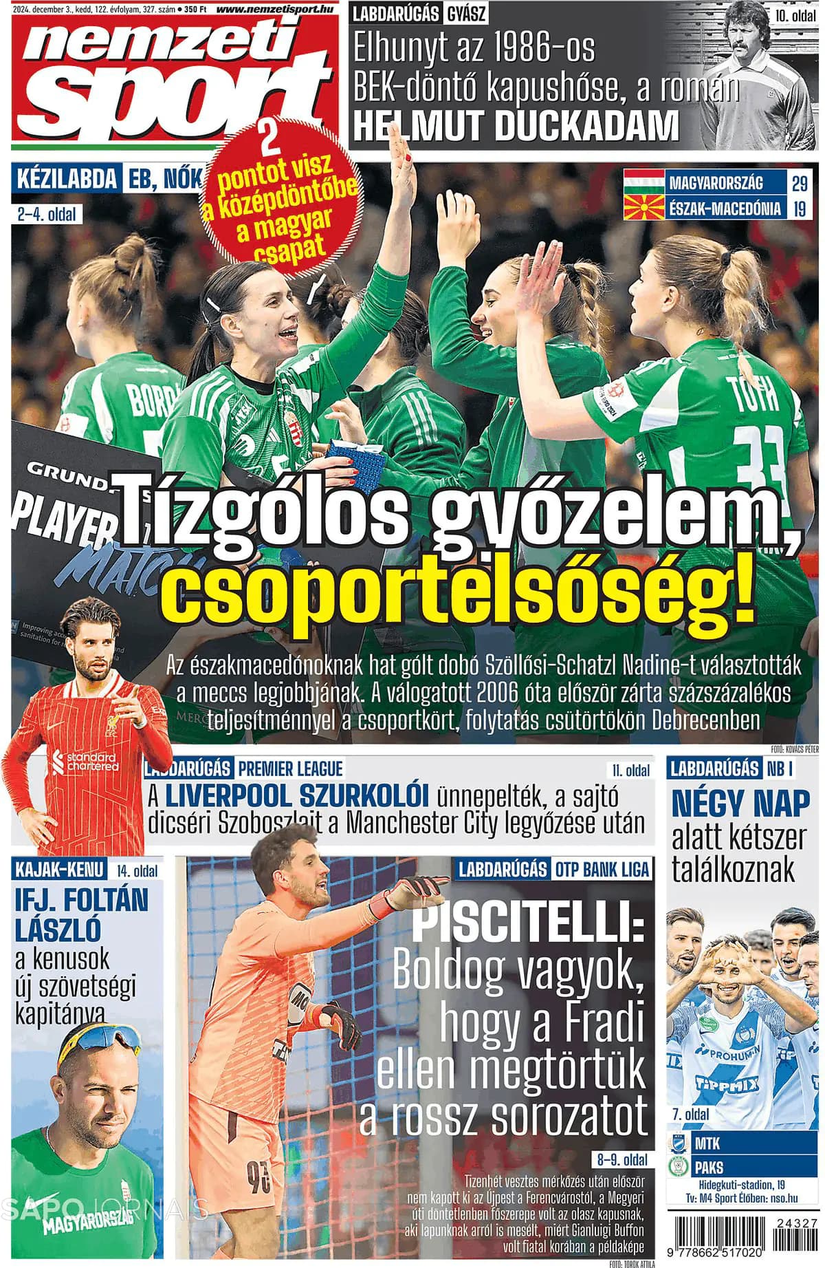 Capa Nemzeti Sport