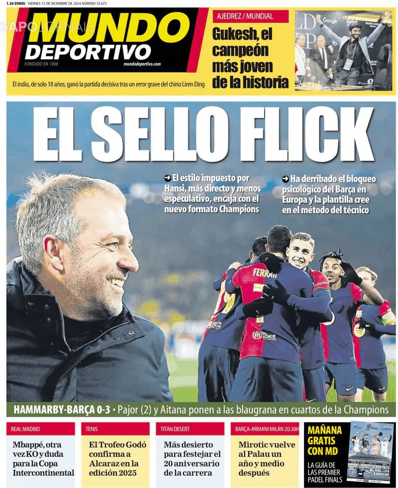 Capa Mundo Deportivo (Madrid)