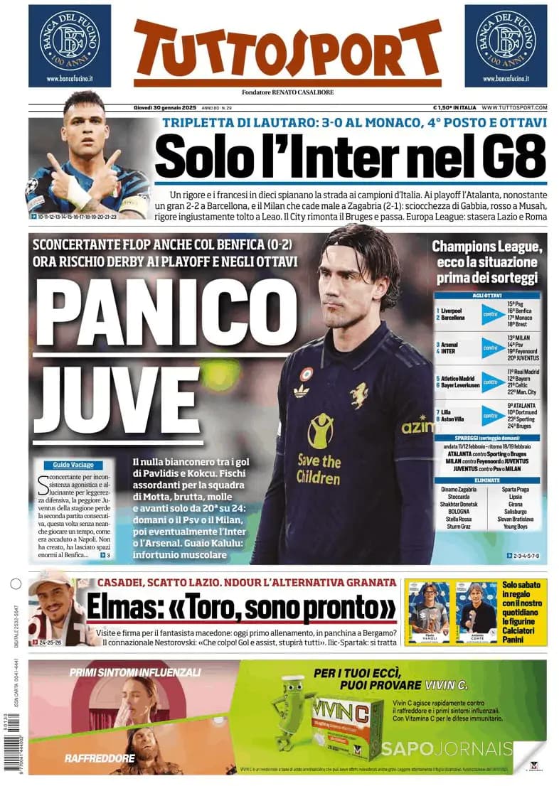 Capa Tuttosport