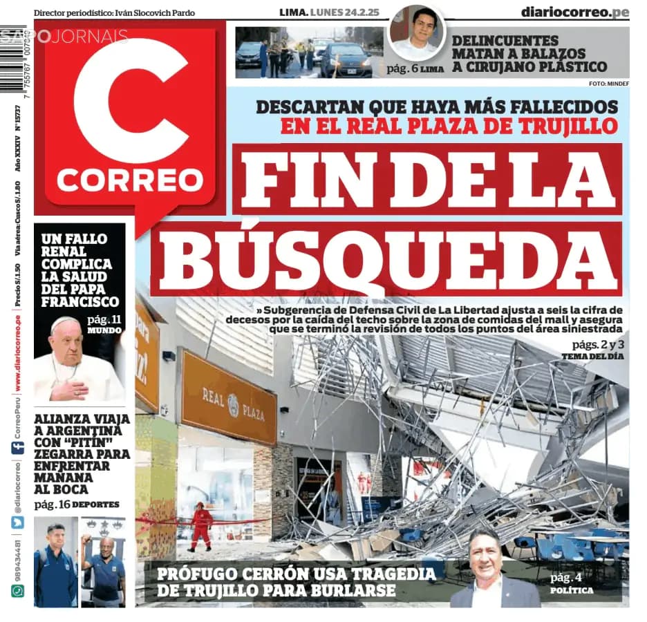 Capa Correo Edición Lima