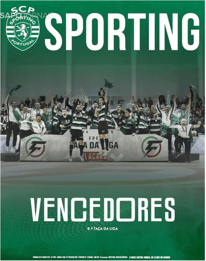 Capa Jornal Sporting