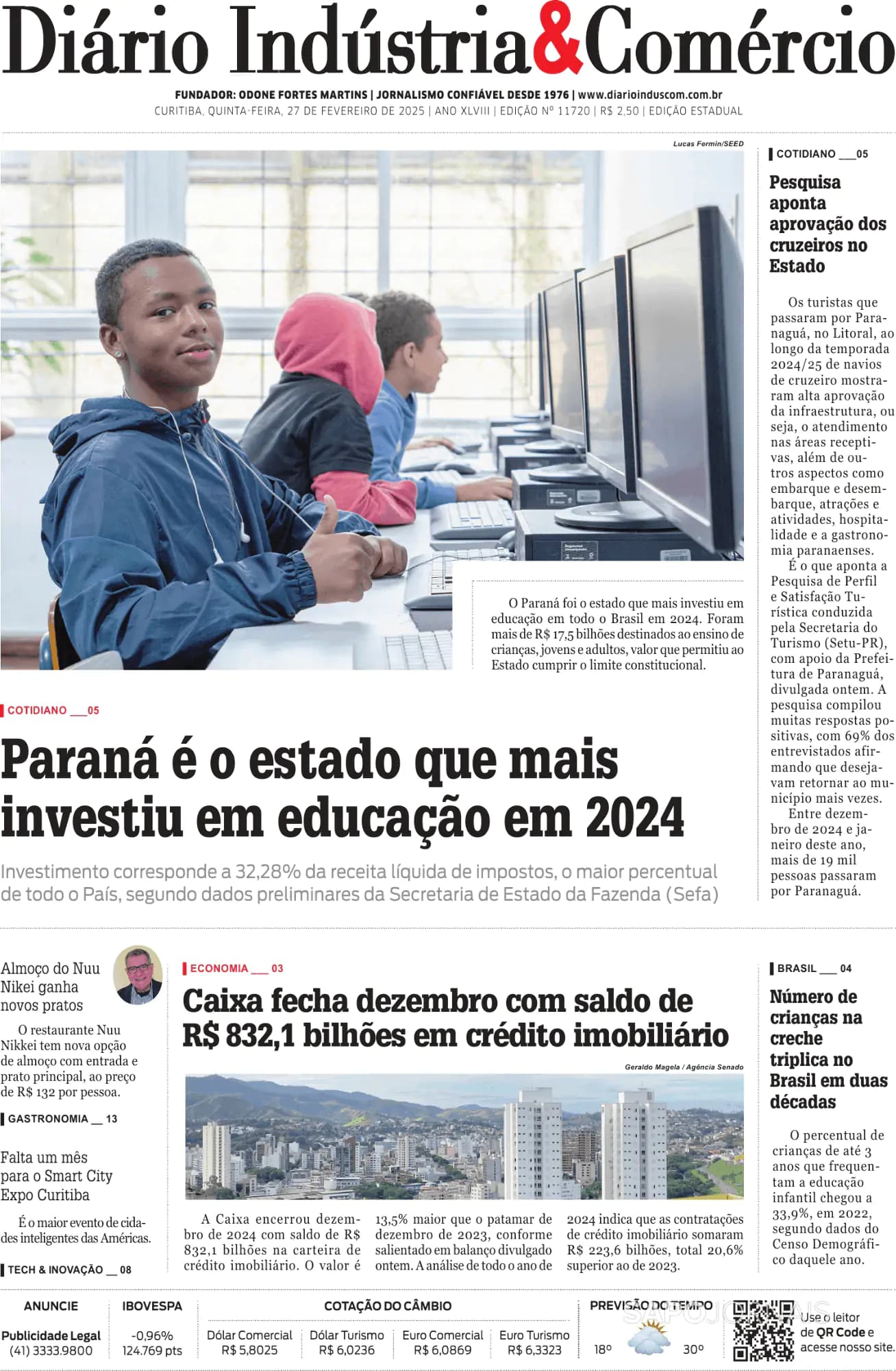 Capa Diário Indústria & Comércio