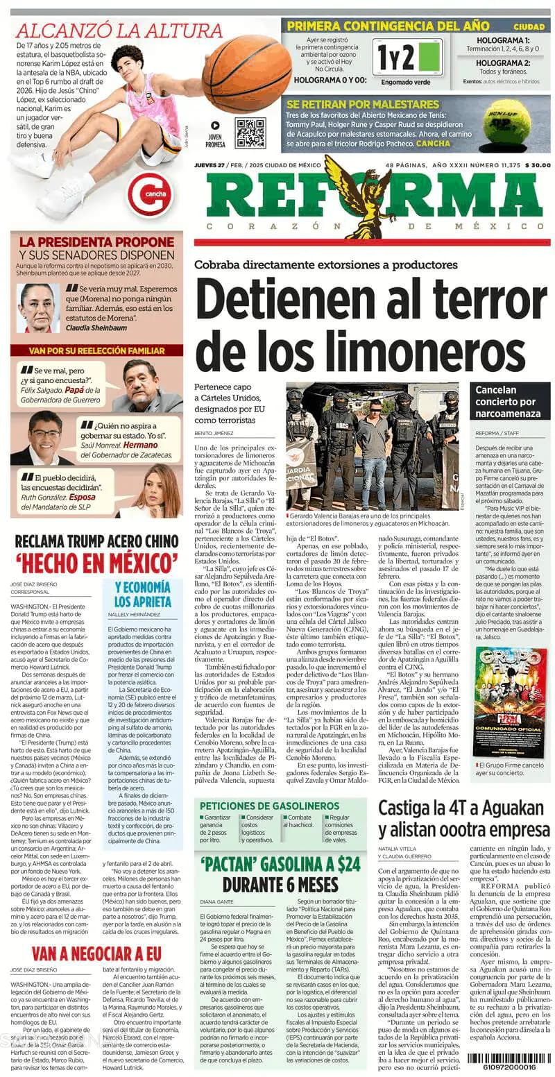 Capa Reforma