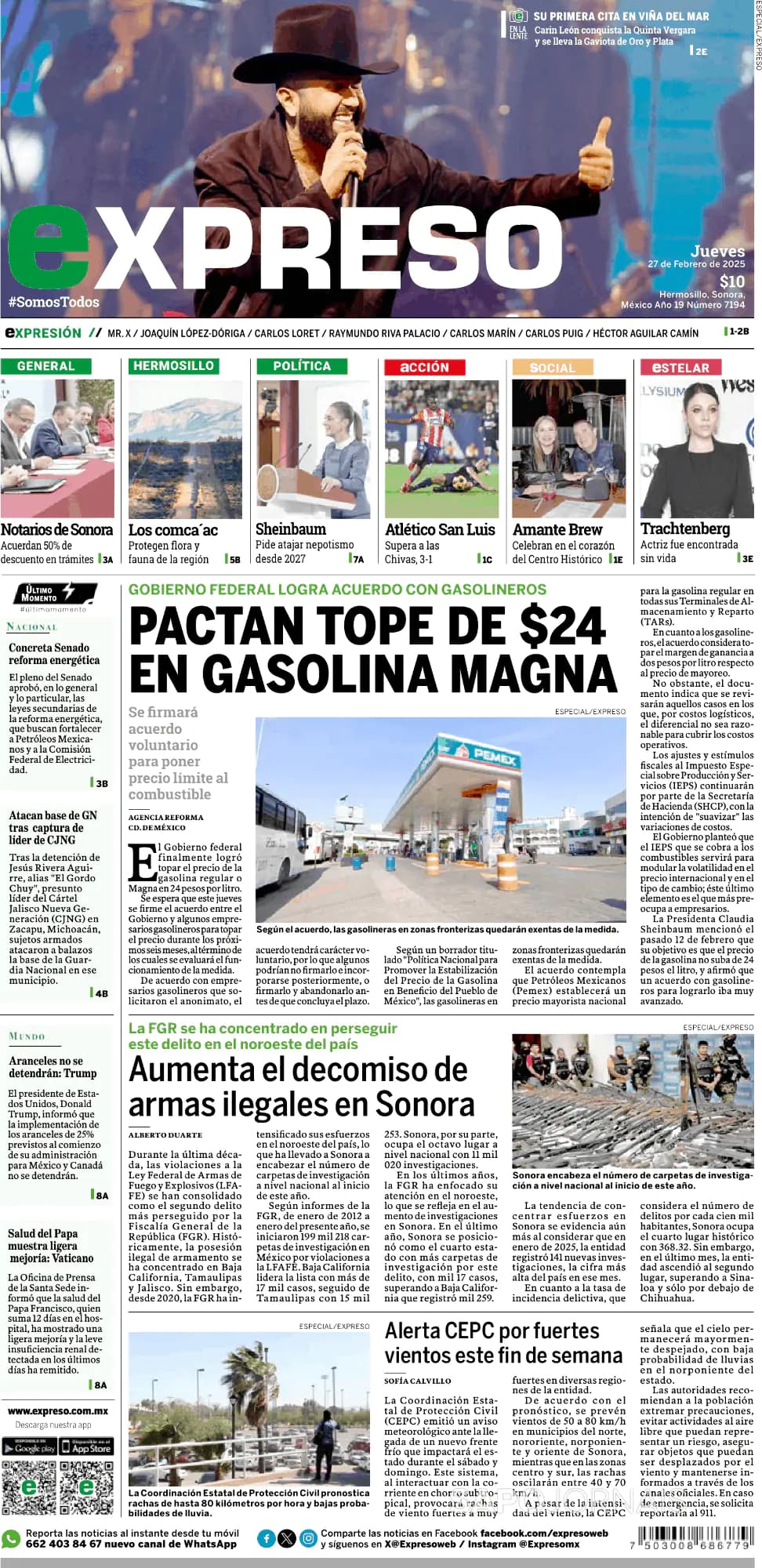 Capa Expreso