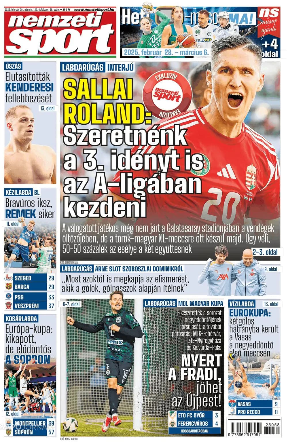 Capa Nemzeti Sport