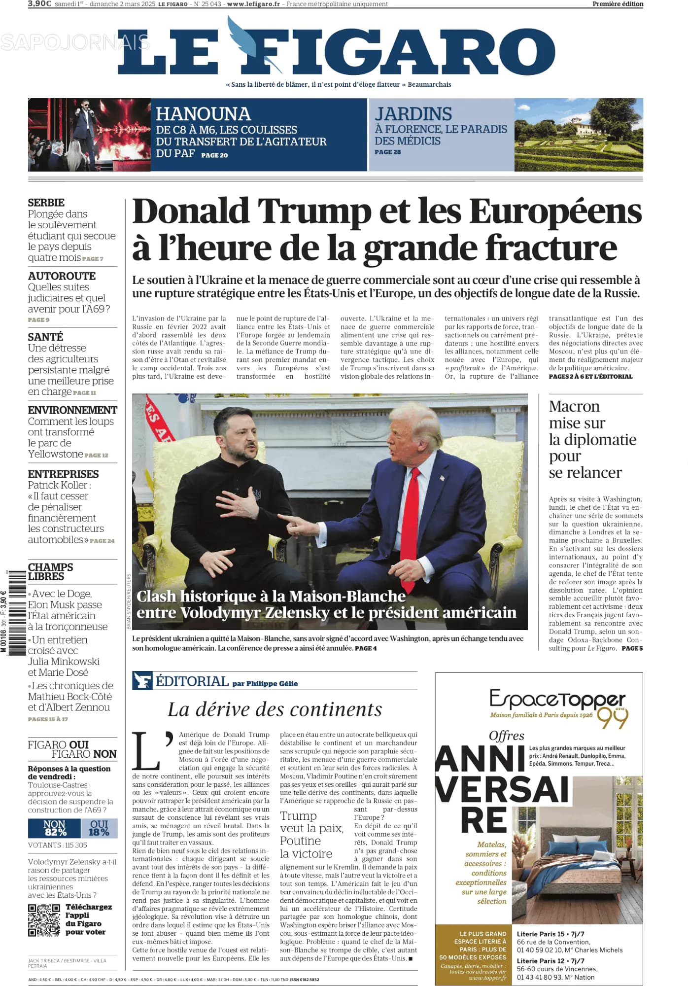 Capa Le Figaro