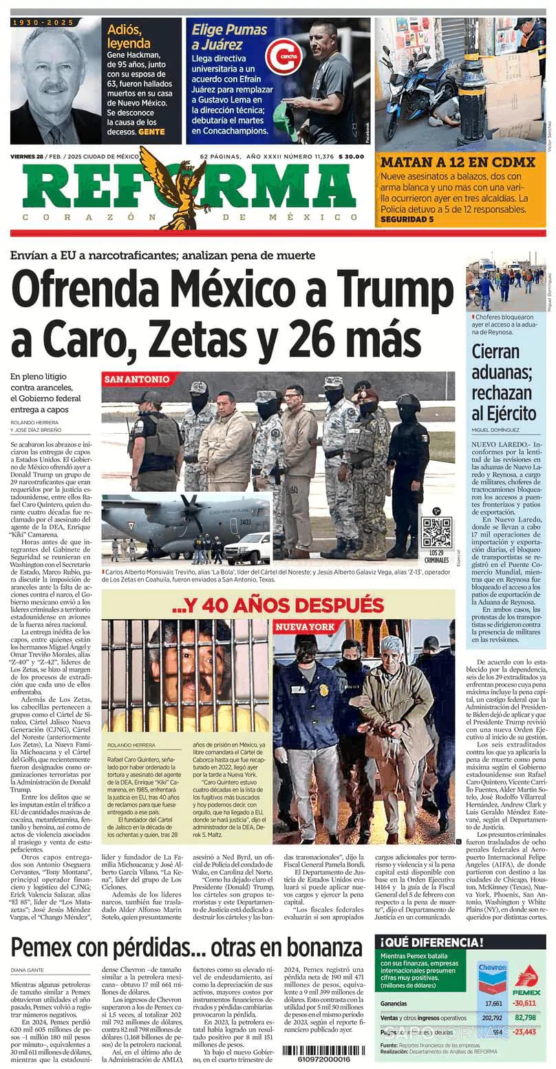 Capa Reforma