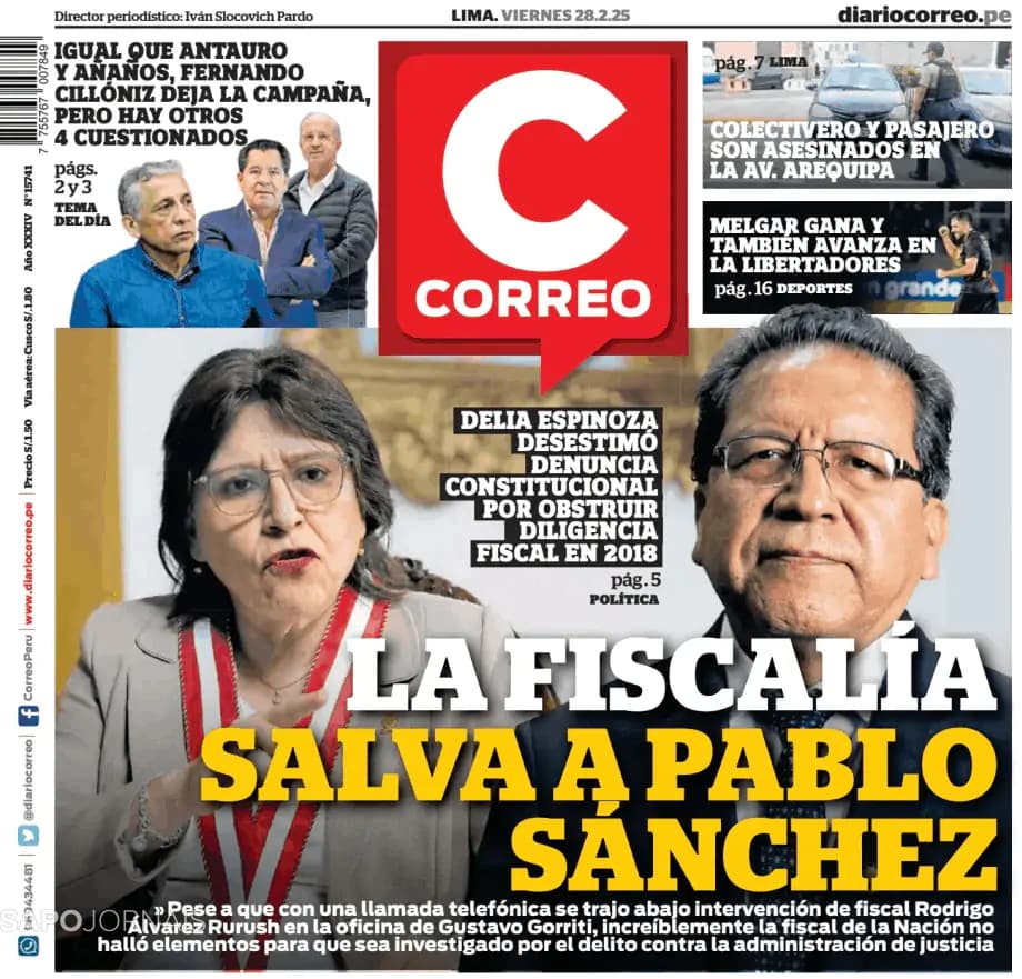 Capa Diario Correo