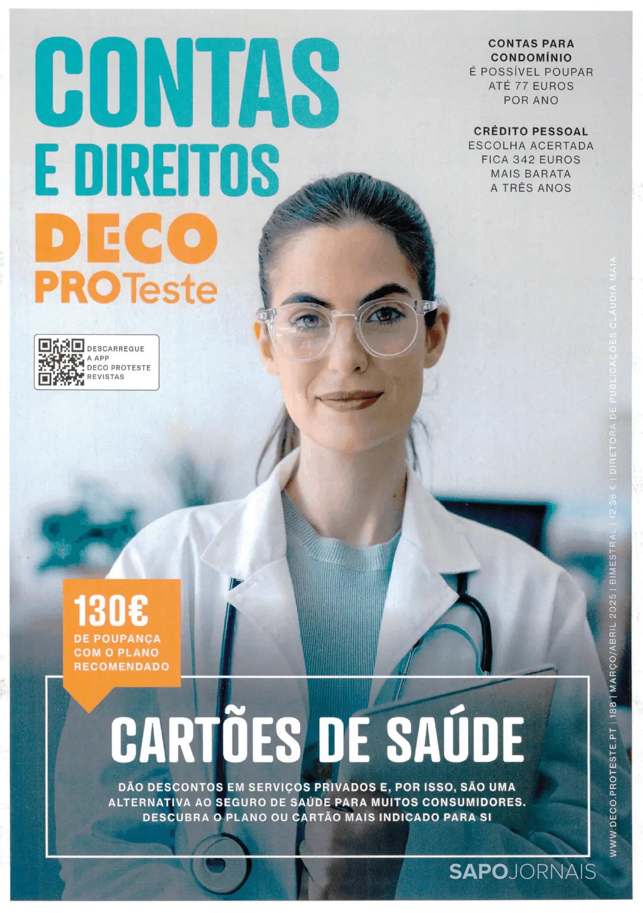 Capa Contas E Direitos DECO PROteste