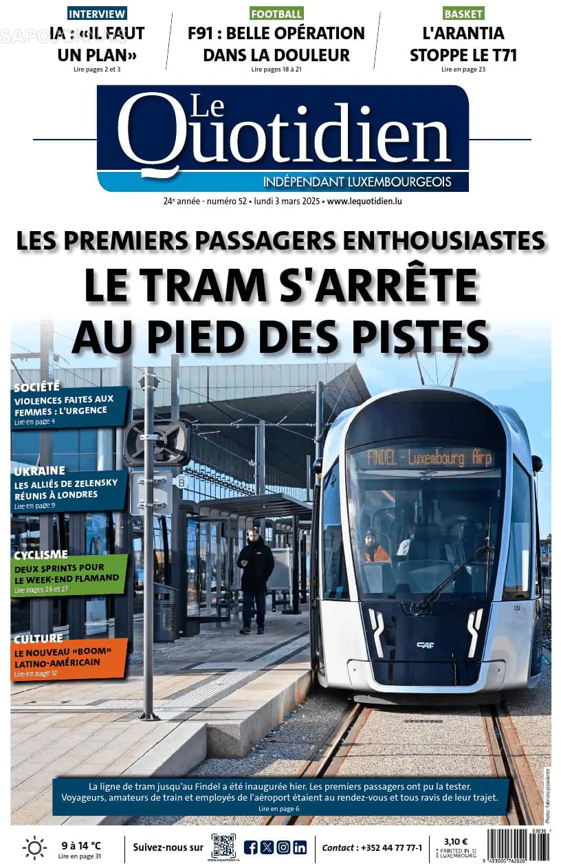 Capa Le Quotidien