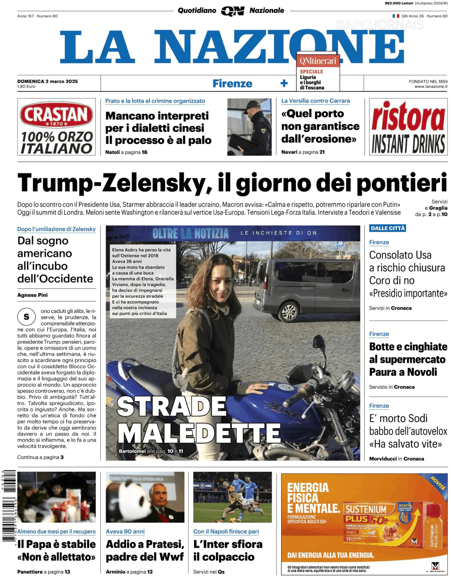 Capa La Nazione