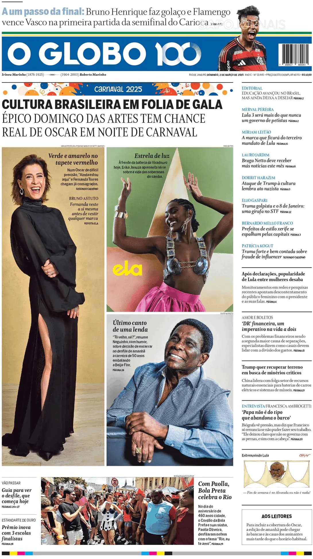 Capa O Globo