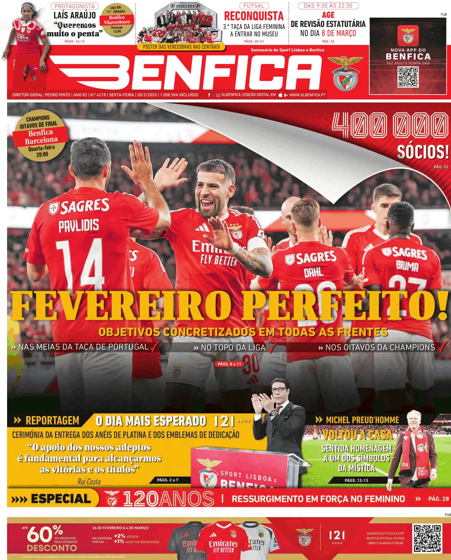 Capa O Benfica