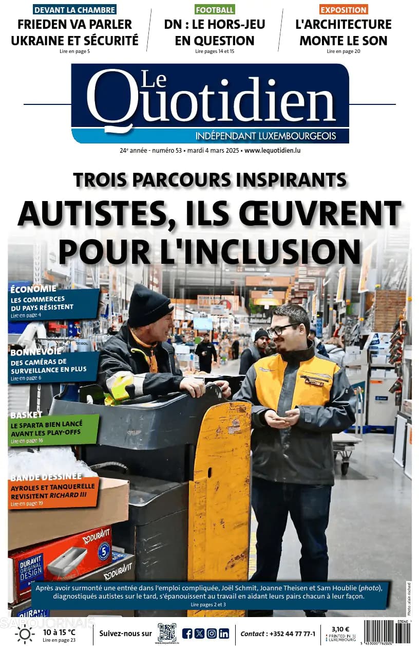 Capa Le Quotidien