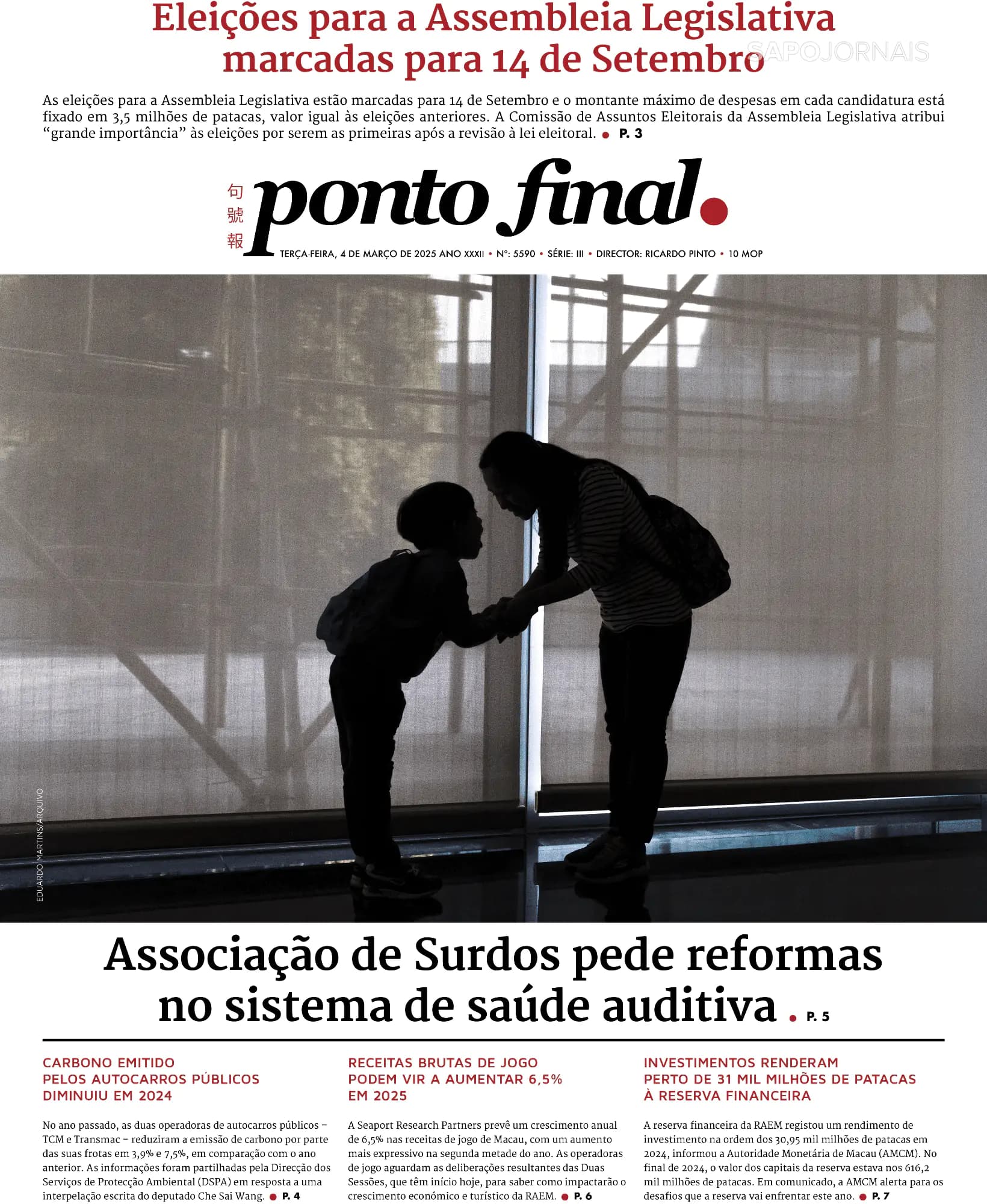 Capa Ponto Final