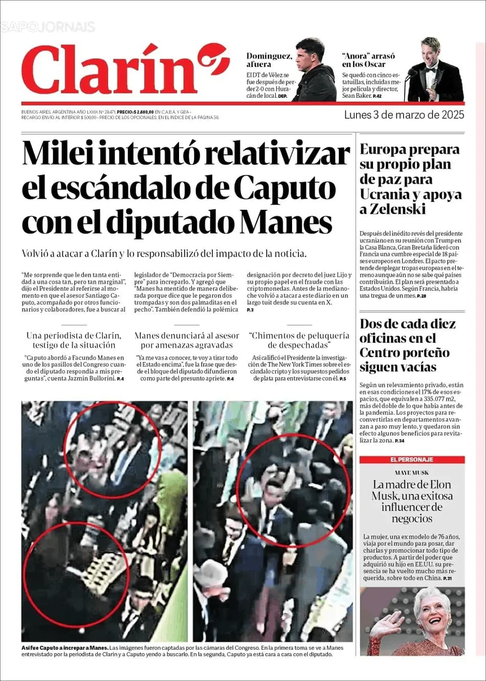 Capa Clarín