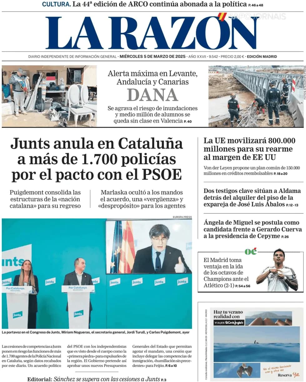 Capa La Razón