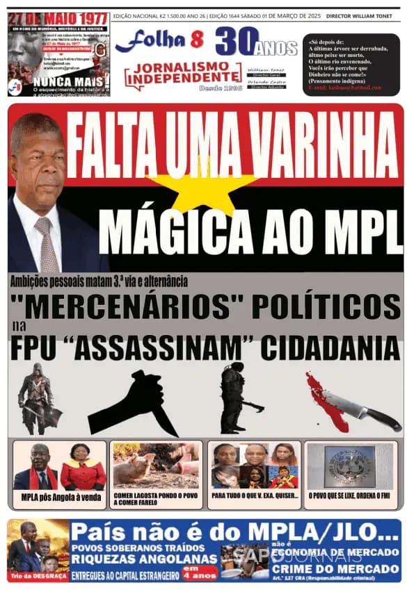 Capa Folha 8